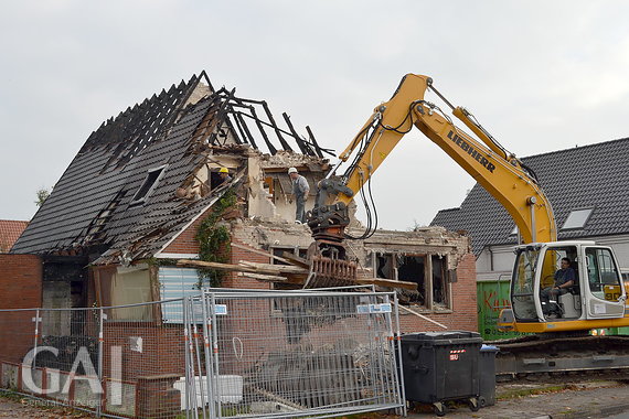 Abgebranntes Haus Wird Zurzeit Abgerissen General Anzeiger